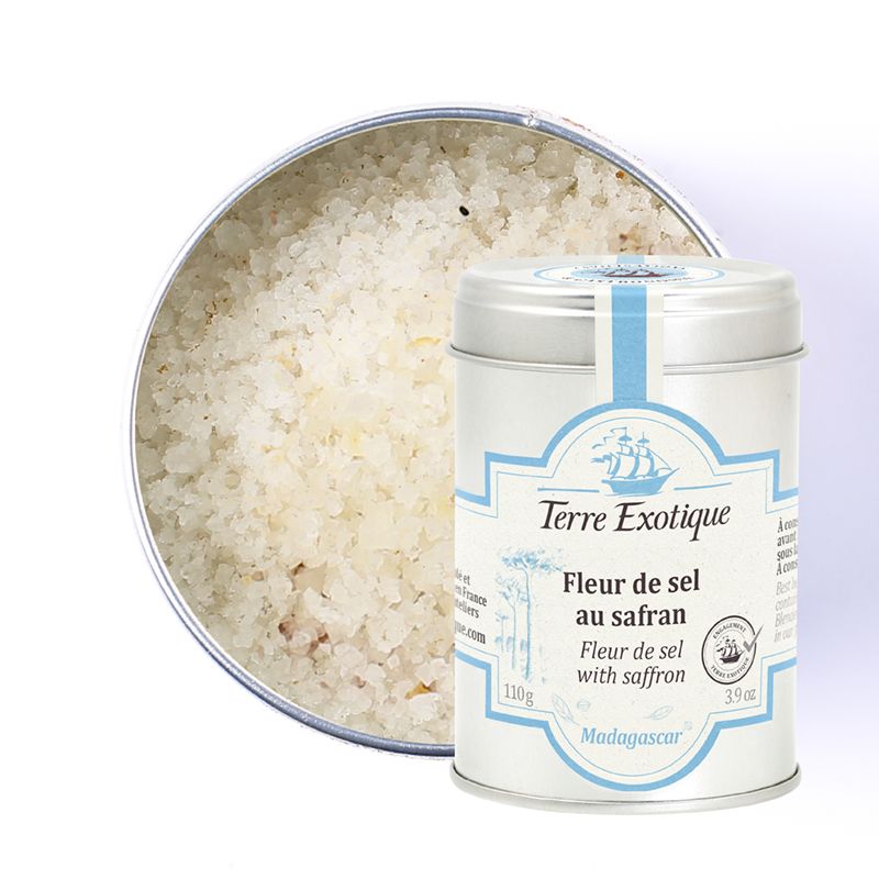 Fleur de Sel with Saffron