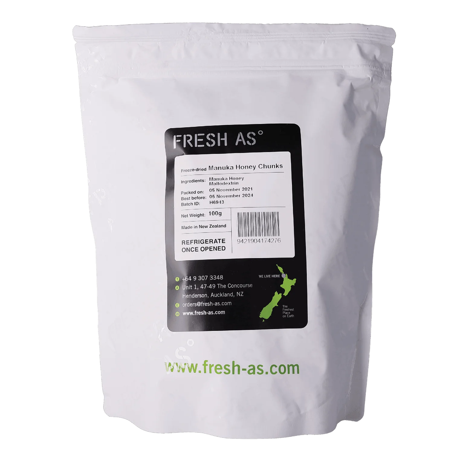 Freeze-Dried Manuka Honey Chunks