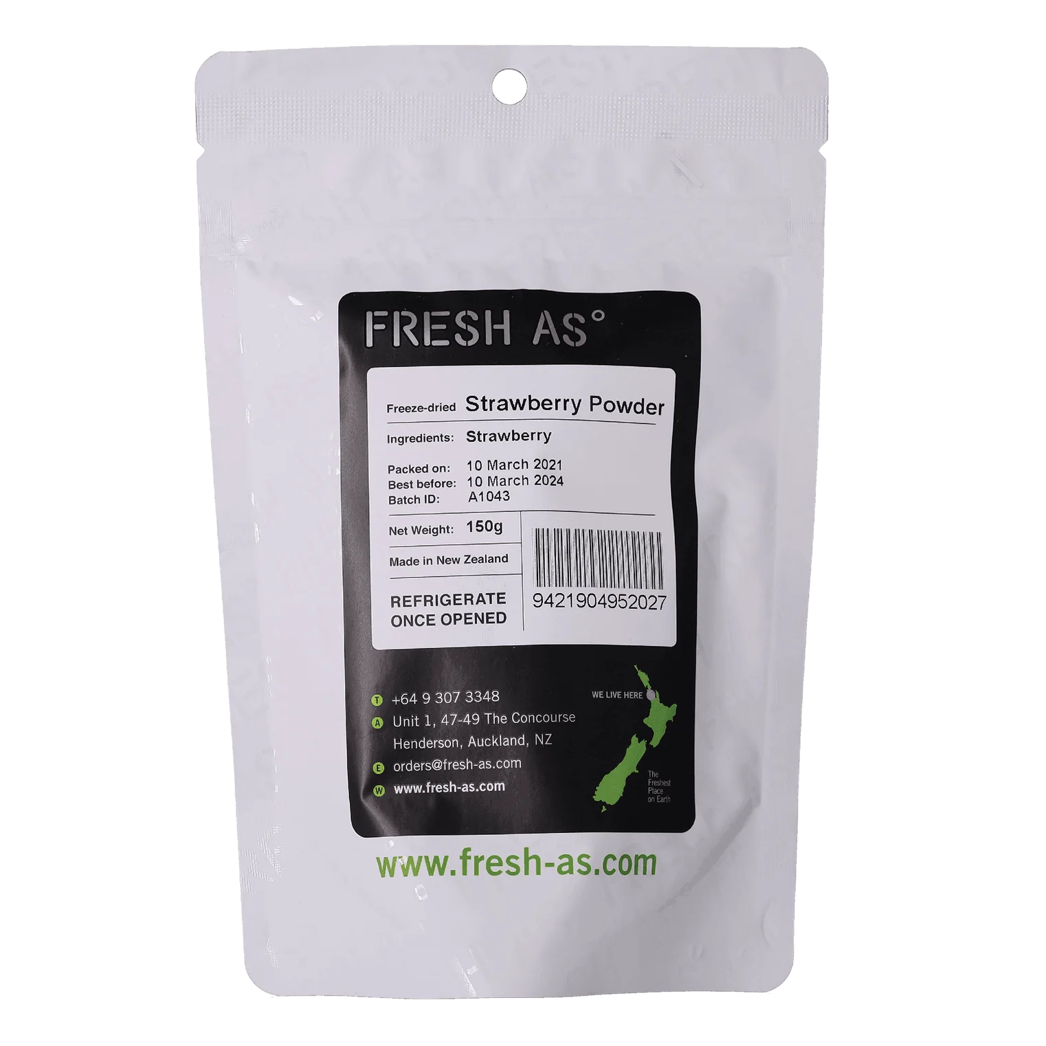 Freeze-Dried Strawberry Powder