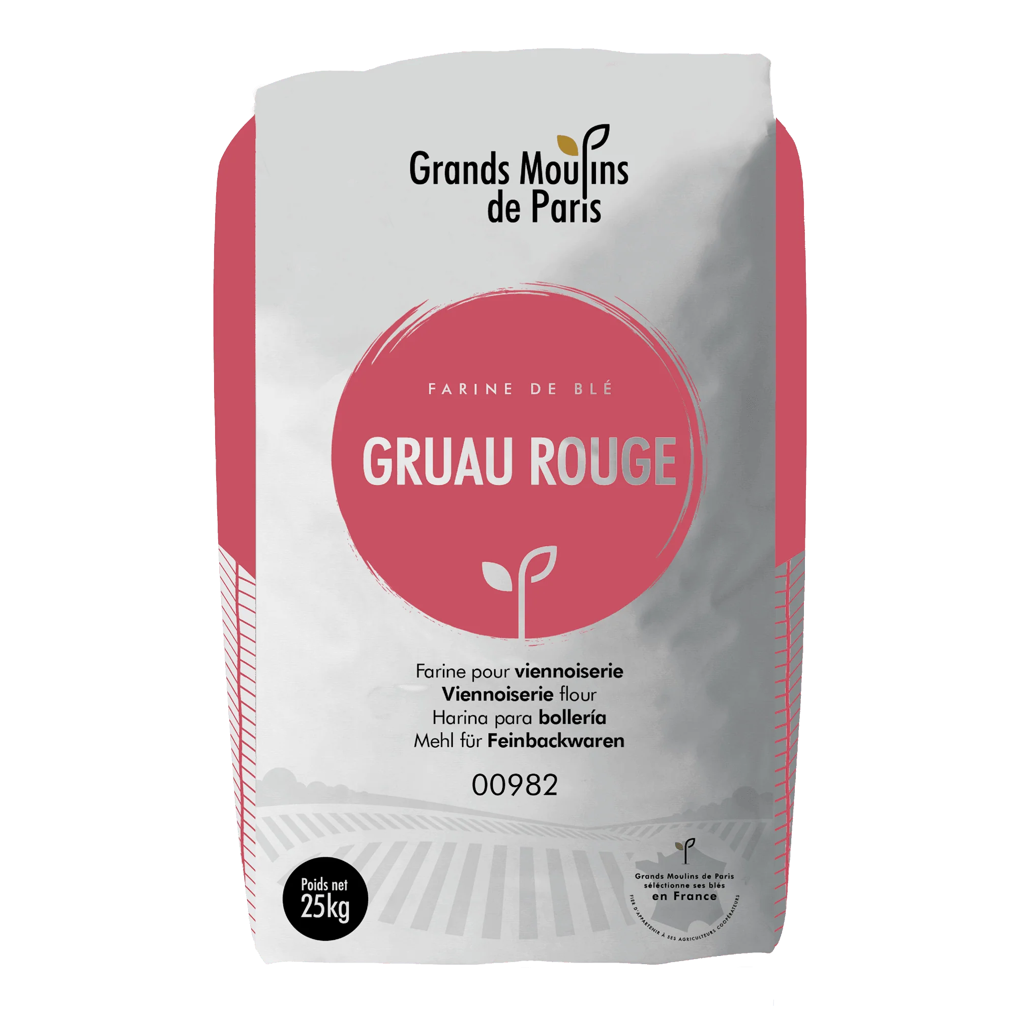 Les Grands Moulin de Paris Gruau Rouge T45