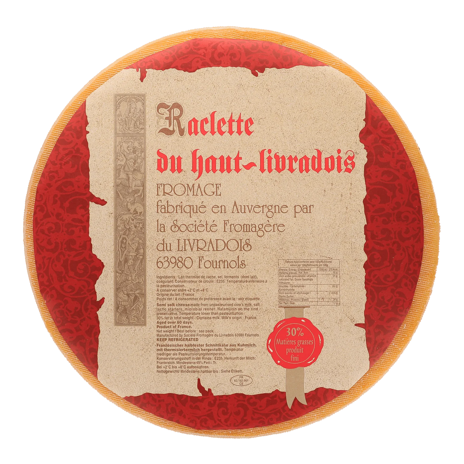 Livradios Raclette AOC