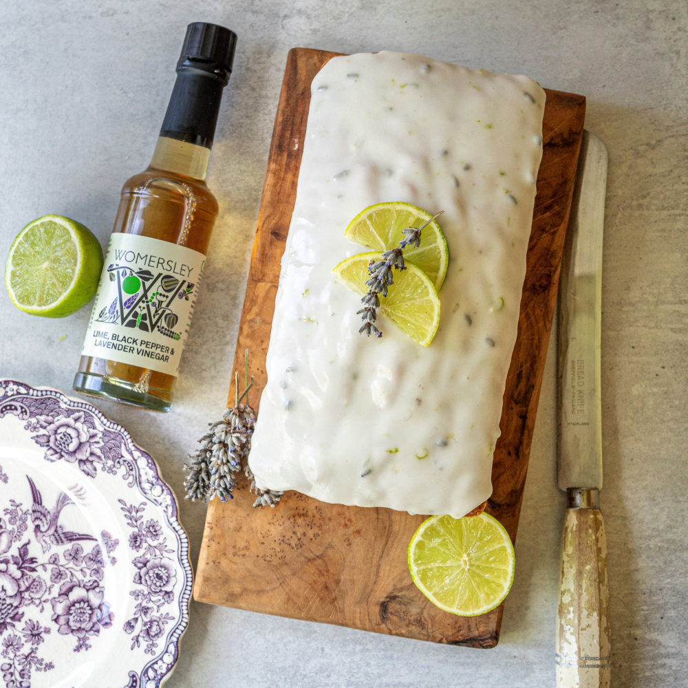Womersley Lime, Black Pepper & Lavender Fruit Vinegar