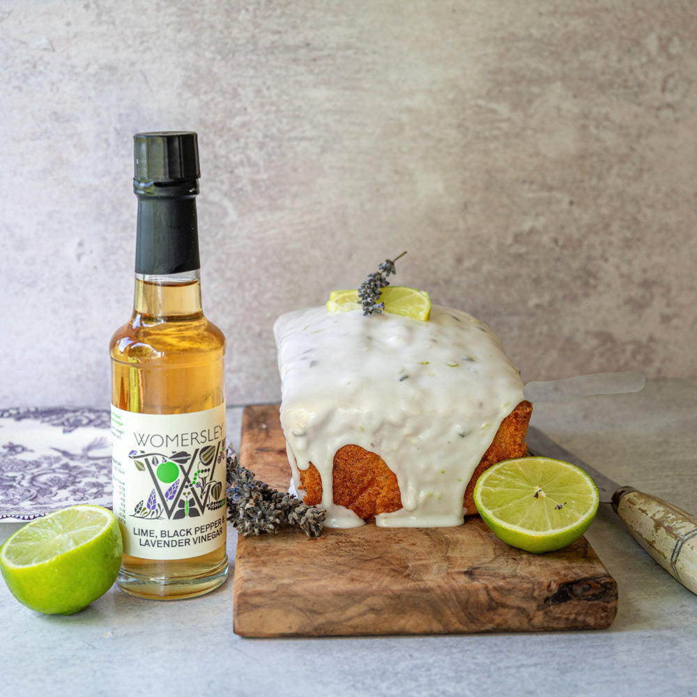 Womersley Lime, Black Pepper & Lavender Fruit Vinegar