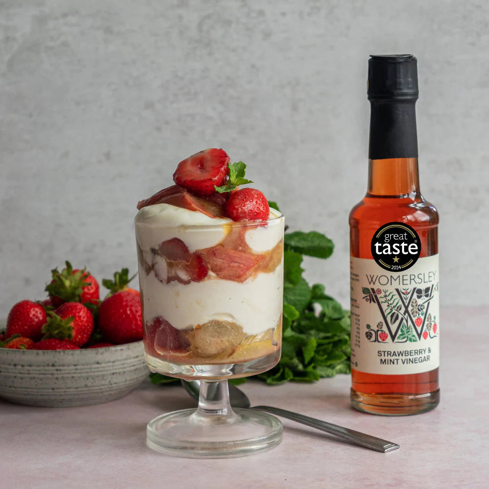 Womersley Strawberry & Organic Mint Vinegar