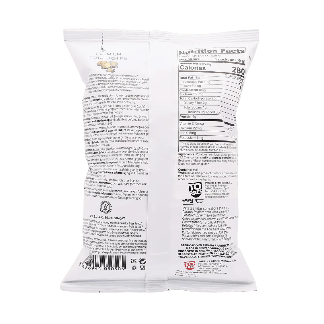 Torres Chips Foie Gras
